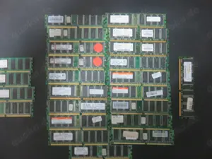 DDR RAM 1x 1GB + 19x 512 MB + 4x256 MB