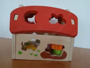 Steckhaus aus Holz von  my Toys 