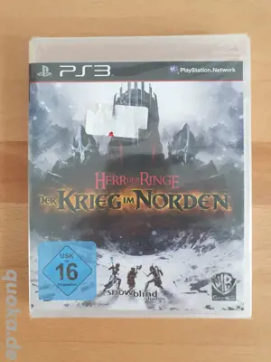 Neu, ovp PS3 Spiel - Herr der Ringe Der Krieg im Norden