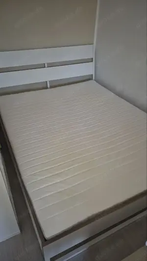 IKEA TRYSIL Bett 160*200 + Matratze + Matratzenschoner Bild 4