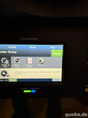 Samsung CLX 4195FW  laser drucker Bild 5