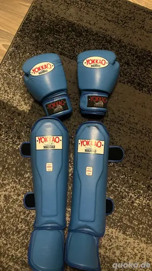 Yokkao Boxhandschuhe & Schienbeinschoner 