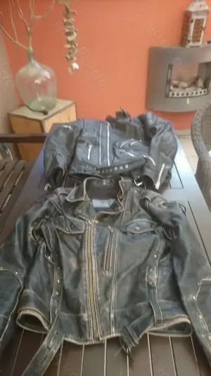 Motorrad Lederjacke