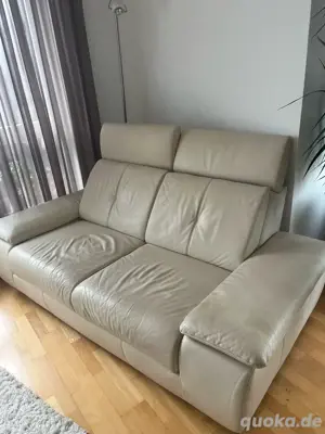 Ledersofa zu verschenken