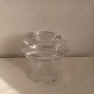 Zuckerglasdose Dose mit Deckel Transparent Geschen