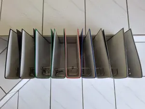Ordner 9 Bürordner saubere Aktenordner guter Zustand Bild 3