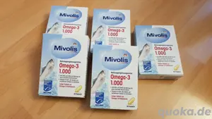 Mivolis Omega 3 Kapseln, 5 Packungen = 300 Stück, Neu & OVP