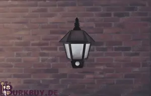 1 2Stk. Solarwandleuchte mit Bewegungssensor 