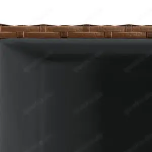 1 2Stk. Pflanzkübel aus Poly Rattan 30x30x60cm   40x40x80cm (3Farben 2Größen) Bild 10