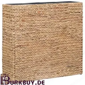 Blumenkübel aus Wasserhyazinthe mit 4 herausnehmbaren Pflanztöpfen (3Farben)