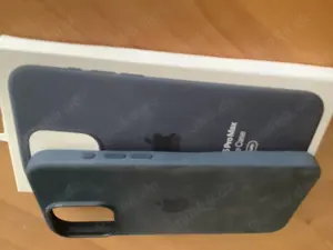 Apple Silikonhandyhülle, sturmblau, Mac Safe. Bild 3