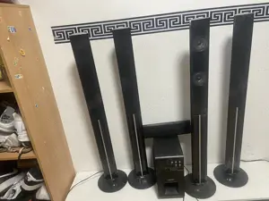 Heimkino älteres Modell mit gutem Sound teilweise ohne Kabel Bild 2