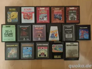Atari 2600 7800 Spiele