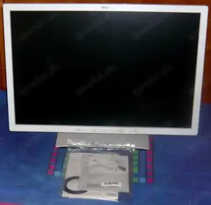 Fujitsu Monitor Bildschirm 24 Zoll defekt Bastler Ersatzteilspender     zteilspend Bild 3