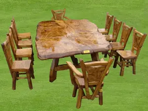 Rustikale Gartenmöbel vom Hersteller Bild 2