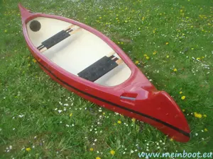 Kanu 2er Kanadier 420  in rot Neu !