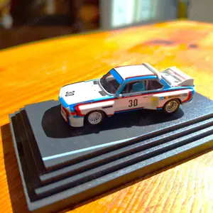 Herpa Busch 1:87 Modellautos--MB Diebels Alt und BMW 3.5 L Rennsportwagen