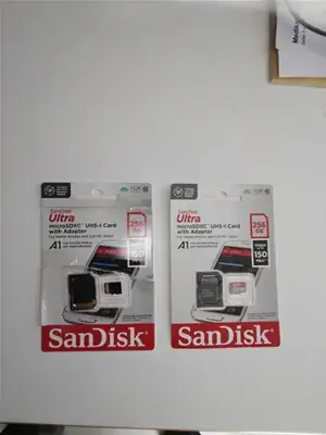 2 x SanDisk Ultra microSDXC Speicherkarten 256 GB