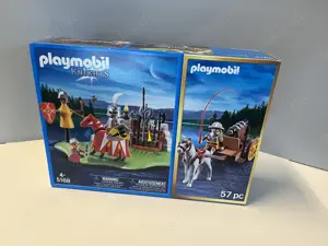 PLAYMOBIL 5168 Jubiläums-Kompakt Set  Ritterturnier mit Kanonenwagen