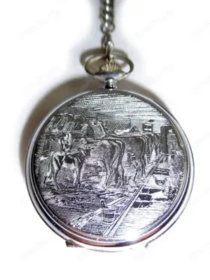 Seltene Taschenuhr von Elmas Watch Bild 3