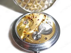 Seltene Taschenuhr von Elmas Watch Bild 6