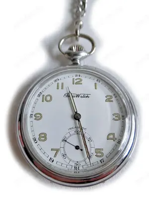 Seltene Taschenuhr von Elmas Watch Bild 2