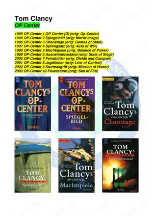 Tom Clancy - OP-Center 1 - 10