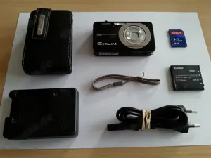 CASIO EXILIM EX-Z85 9.1 MP schwarz+viele extras+Rechnung Bild 5