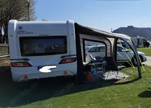 Obelink Sunroof 330 Easy Air CoolDARK Sonnensegel mit Seitenteilen Bild 4