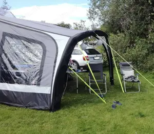 Obelink Sunroof 330 Easy Air CoolDARK Sonnensegel mit Seitenteilen Bild 8