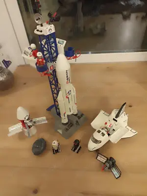 Playmobil Space Set Rakete, Shuttle, Satellit