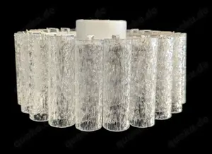 Doria Eisglas Leuchte der 60er