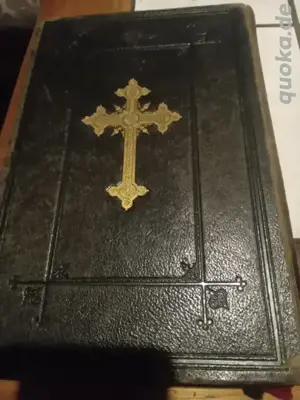 Verkaufe alte Bibel