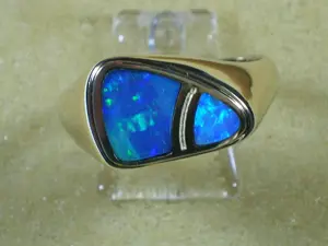 Ring Größe 21 - 66 375 Gold mit Opal