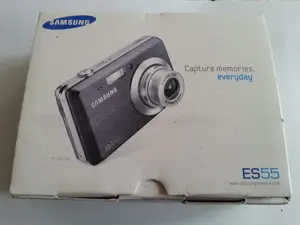 SAMSUNG ES55 silber 10.2 MP neuw.+OVP+viele extras+Rechnung Bild 6