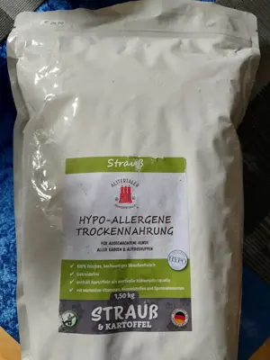 Trockennahrung Futter für den Hund 1,5 kg Markenfutter 1 x NEU