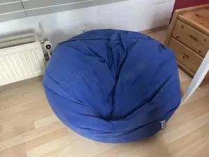Sitzsack in blau