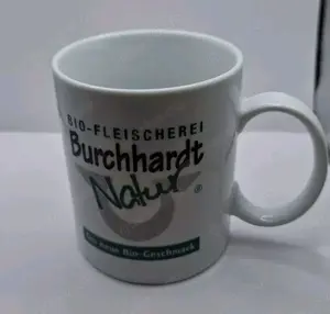 Tasse Bio-Fleischerei Burchhardt Natur Werbung 10c Bild 3