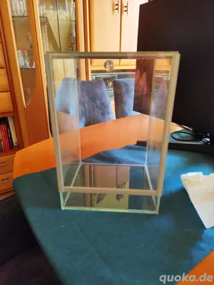 Terrarium edel 20x20x30 mit Silberrahmen NP 65 Euro 