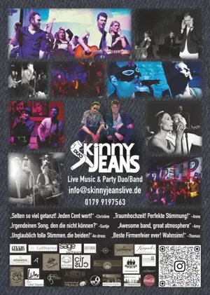 SKINNY JEANS Top40 Party- & Hochzeitsband Live-Musik & DJ Komplettpaket Bild 4