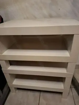 2 x IKEA Lack TV-Tisch weiss