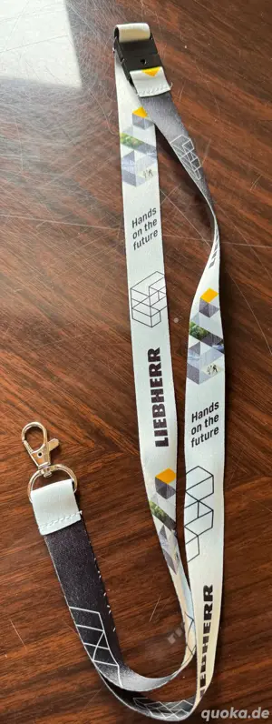  Liebherr Bauma 2025 Schlüsselband Schlüsselbund neu