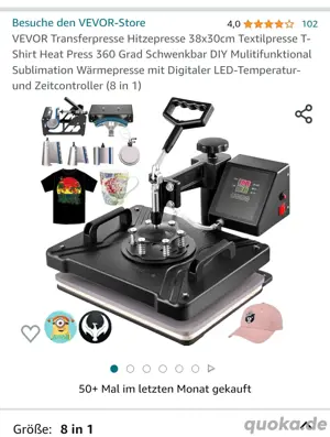 Transferpresse und Schneiderplotter 