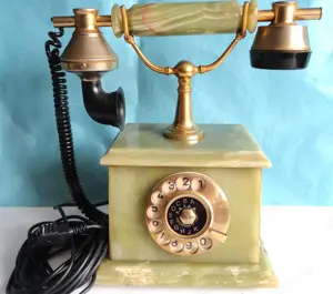altes Onyx Wählscheibentelefon Italien Fatap Vintage Nostalgie Tischfernsprecher 