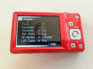 Casio Exilim EX-ZS6 16.1 MP rot neuw.+OVP+viele extras+Rechnung Bild 10