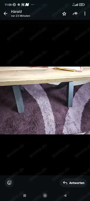 Tisch mit 4stühle 