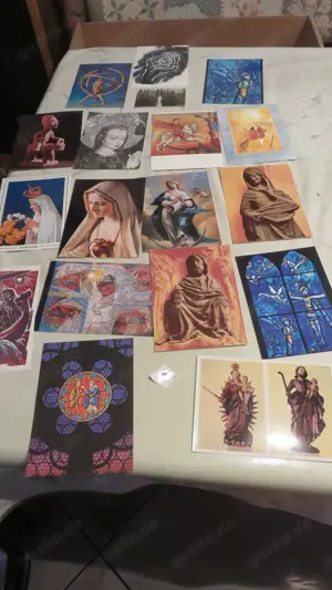 Heiligenbilder Postkarten zu verschenken