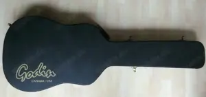 GODIN A5 Semiakustik-Bass, bundiert, schwarz Bild 2