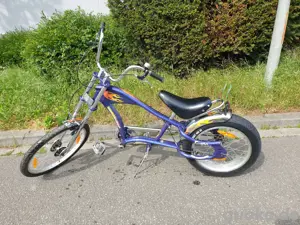 Chopper-Bike FINAL-X-Red-Wing, 20 Zoll