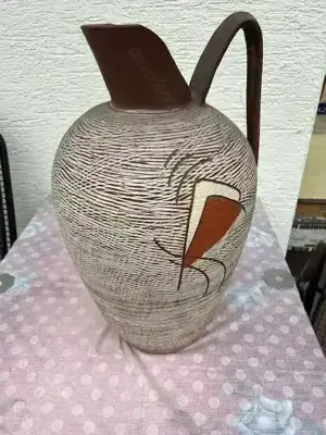 Prächtige Bodenvase aus den 50er Jahren  Mid Century